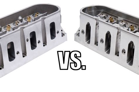 cathedral vs rectangular port|cathedral port cylinder head to head.